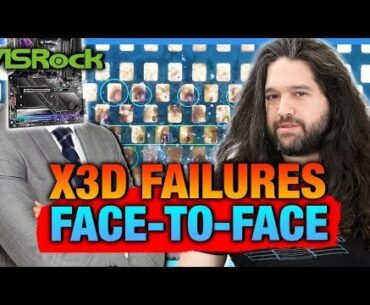 ASRock Failures Face-to-Face: Motherboards, BIOS, & Burned 9800X3D CPUs