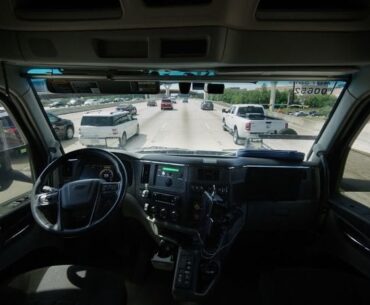 The first driverless semis have started running regular long haul routes.