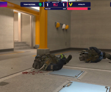 A nasty tec9 stray shot gives ropz a crazy double kill