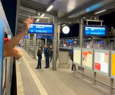 Literally the train from the event