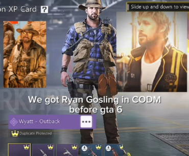 We got Ryan Gosling in CODM before GTA 6