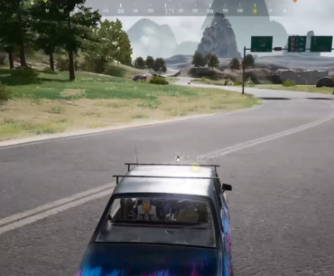 Love chasing people down in cars!