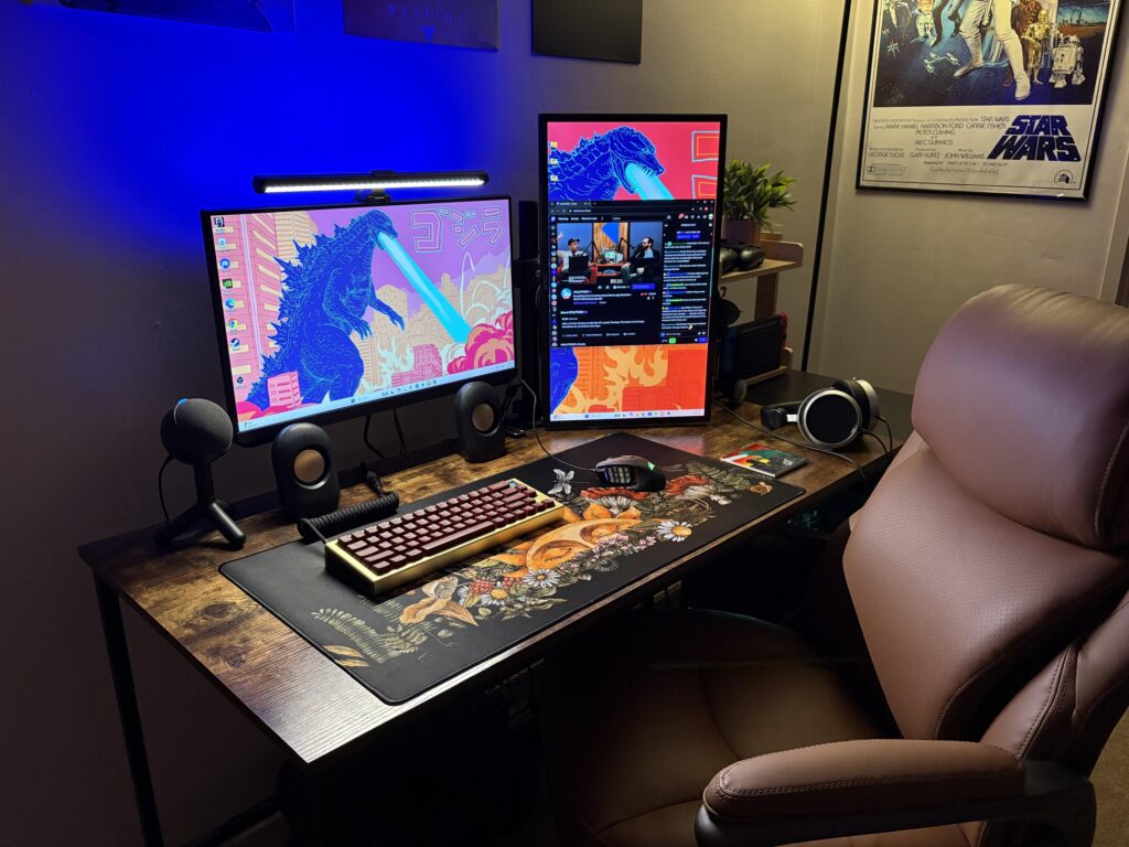 I always thought monitor lights were pointless. I was wrong and I’m sorry.