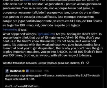 I don't care what's happened to BESTIA anymore.