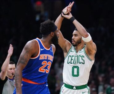 Celtics leading Knicks in Game 1 at TD Garden – NBC Sports Boston
