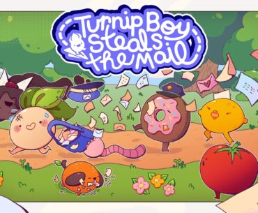 Side-scrolling runner Turnip Boy Steals the Mail announced for PC