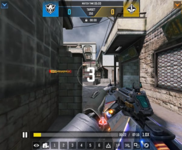 Randomly threw a tomahawk, got first blood
