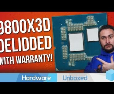 Direct-Die Cooling: 9800X3D, Thermal Grizzly, Computex 2025