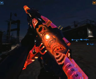 Mythic AK117 lava remix at night 😍