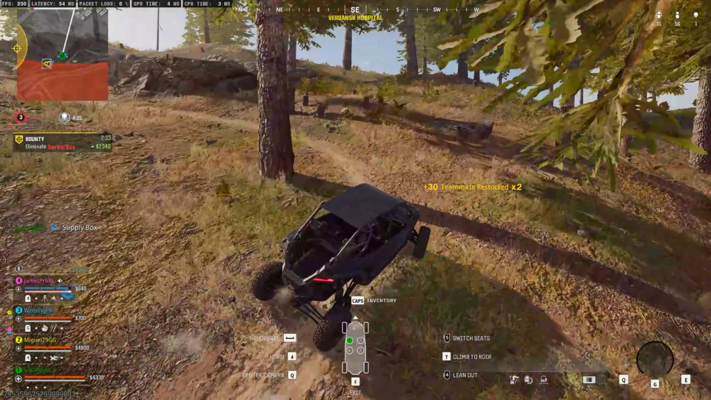 Unexpected drive by snipe.