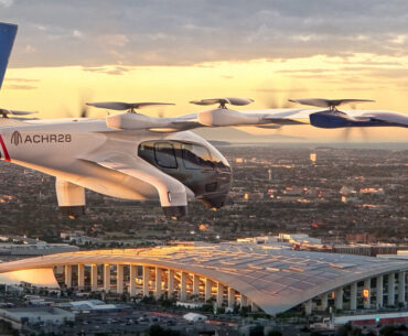 air taxis to transport visitors during LA 2028 games