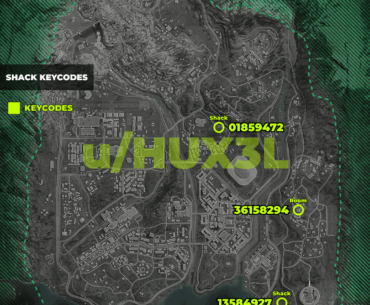 Verdansk Shack Keycodes