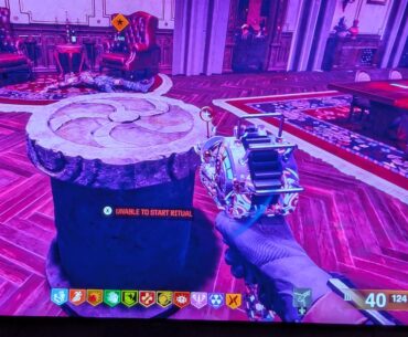 Unable to start ritual?