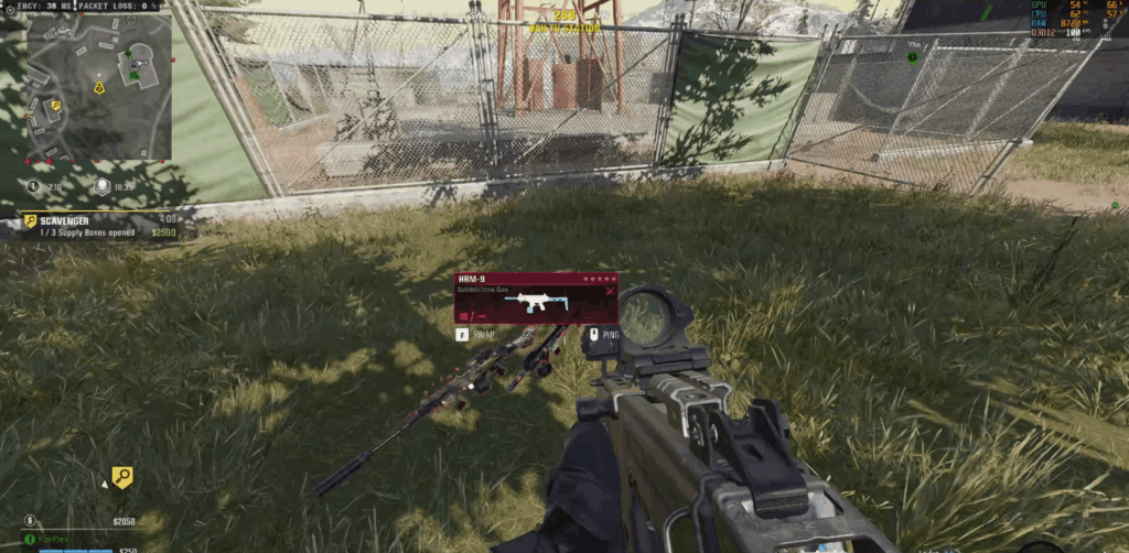 Has anyone found a random full loadout randomly on the ground, even though the game just started?