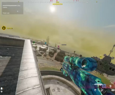 There’s no way I just hit this knife shot from that far away
