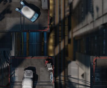 [OC] When it gets impossible to park on the ground, the only way is up! - Landing Platforms [18x22]