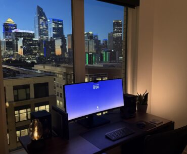 From Working Off a Laptop to a Battlestation With a View