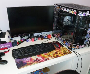 I definately need to get some better peripherals and more monitors but rn I'm pretty happy with my setup :3