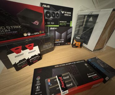 My first PC build and PC lol