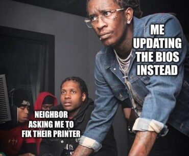 Ima "latest bios version" addict