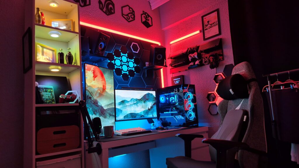 New home, new start, new setup...