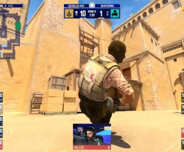Mongolz knife to close out 11-1 half vs Aurora | IEM Dallas Quarters