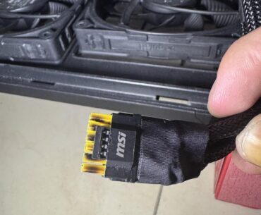 rtx 5090 power connector melted