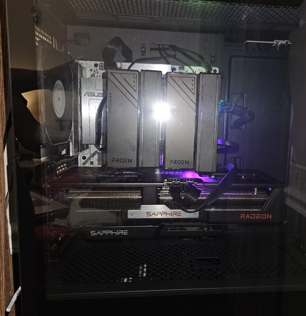 first PC built as a tech noob!!!!!