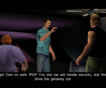 'The job' from GTA: Vice City is one of the most badass missions in gaming history.