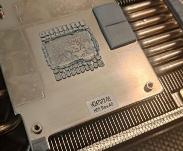 PNY 4080 - OE paste on GPU resistors