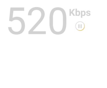 Right. the internet speed.