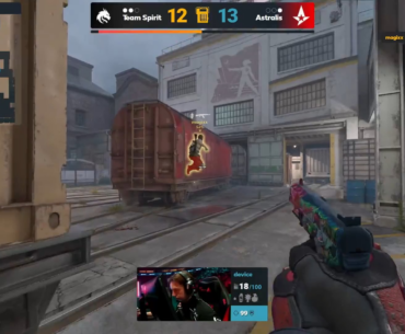 donk 1v2 with awp (which basically won them OT and the grand final)