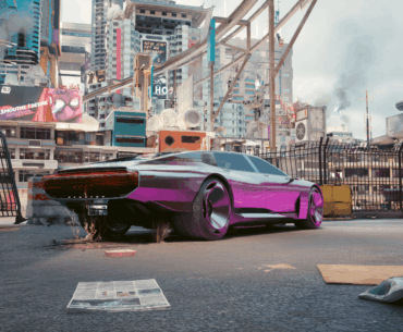 hello! does anyone know why some things become purple when i press "take photo" in photo mode?