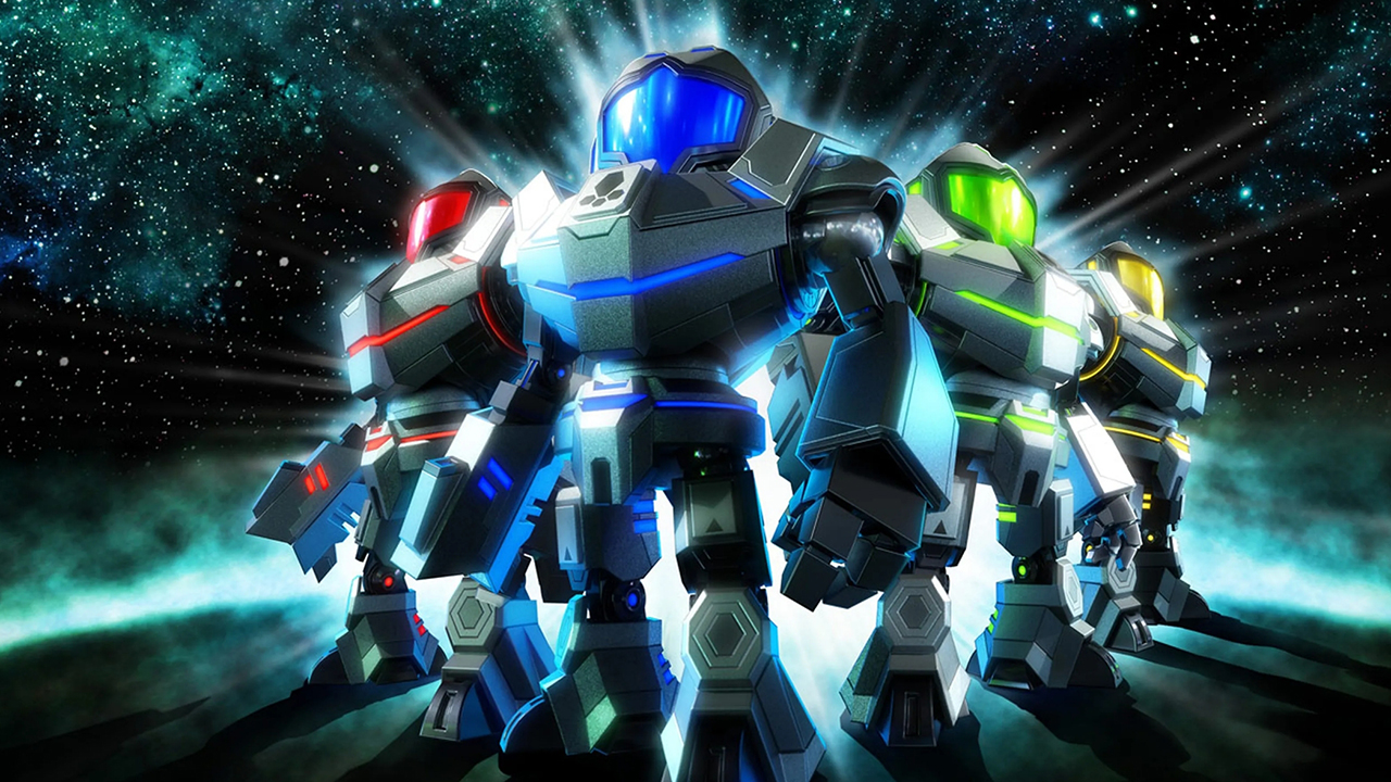 Screenshot from the video game Metroid Prime: Federation Force (2016).