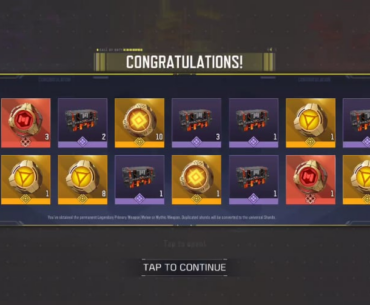 75 crates opened