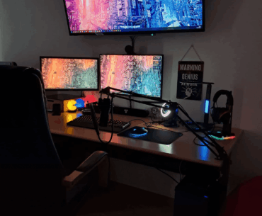 Thought my setup was good… until I saw all y’all’s....