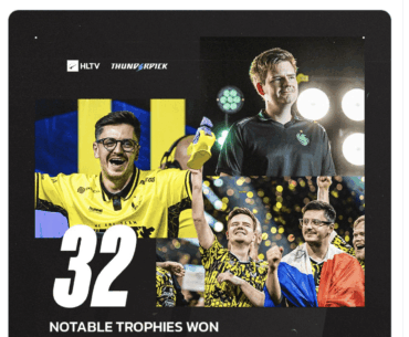 apEX ties dupreeh for most notable trophies won