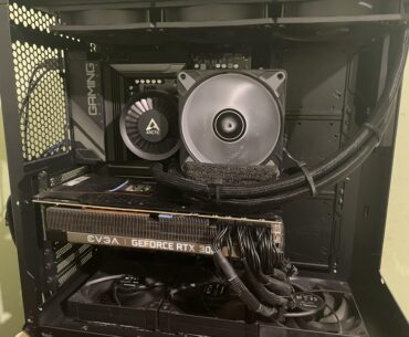 Jokes aside this is my actual ram fan until the bracket from Ali express comes…