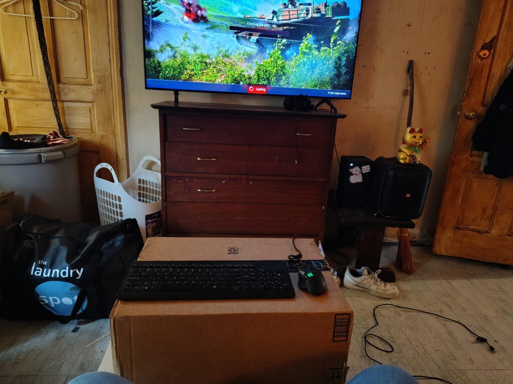 My very safe and not unstable / borderline unusable mouse and keyboard setup