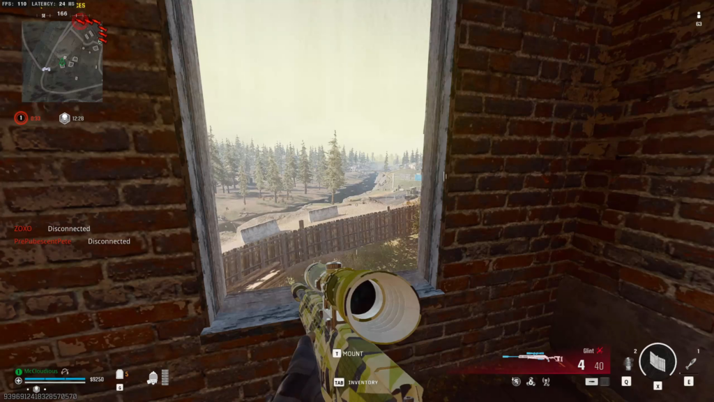 Where was your most satisfying snipe?