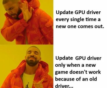 At this point, if current driver works just fine why even bother with the possible risks? By the way, how often people actually update their drivers?