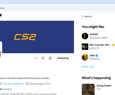 CS2 have changed their Twitter banner, and are active now.