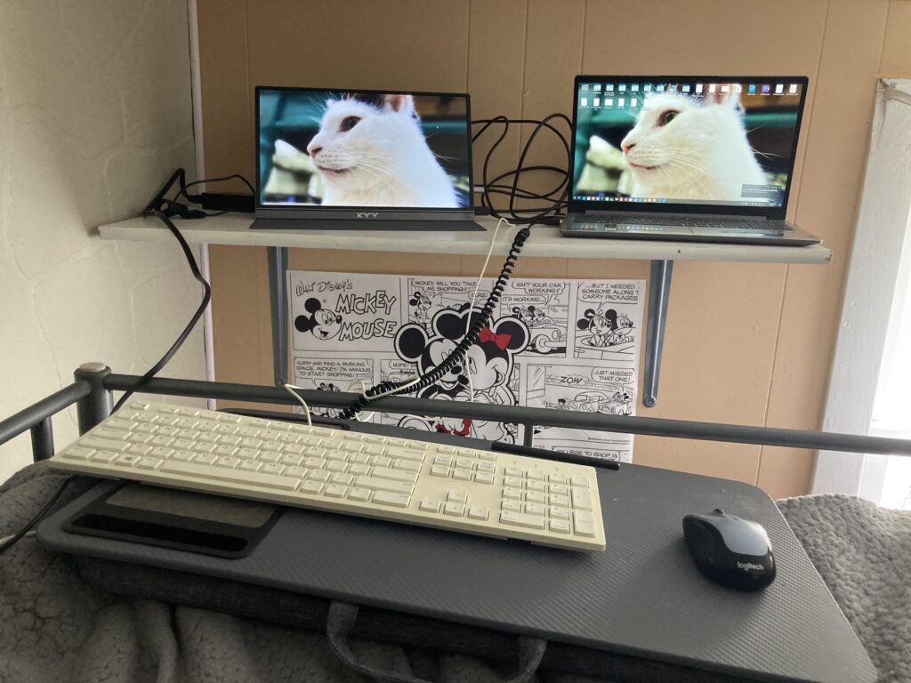 This is my battle station