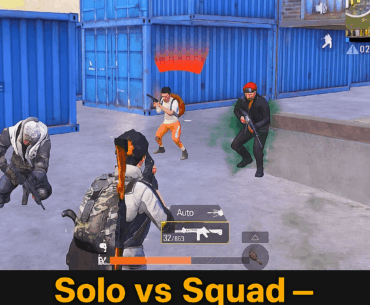 Solo vs Squad – 1v4 Clutch in the Final Zone pubg