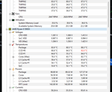 5900x cpu temps HIGH