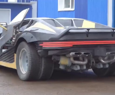 Russian person made a car based on the game