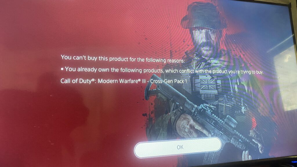 So i got question guys if i buy modern warfare Ill on my ps5 digital, and i decided to delete is to free up some space and went to re download it 2 weeks later just for it hit me with this! I spend over $80 for this game!
