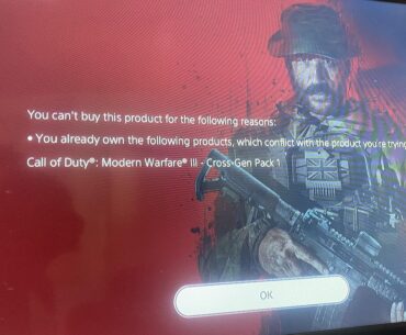 So i got question guys if i buy modern warfare Ill on my ps5 digital, and i decided to delete is to free up some space and went to re download it 2 weeks later just for it hit me with this! I spend over $80 for this game!
