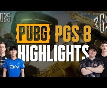 PUBG ESPORTS: BEST MOMENTS OF PGS 8