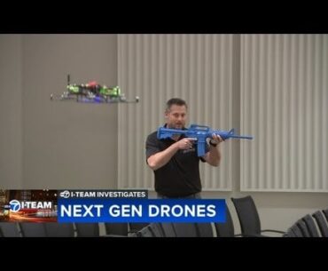 Experimental drones developed in Chicago area to neutralize mass shooters, disable weapons